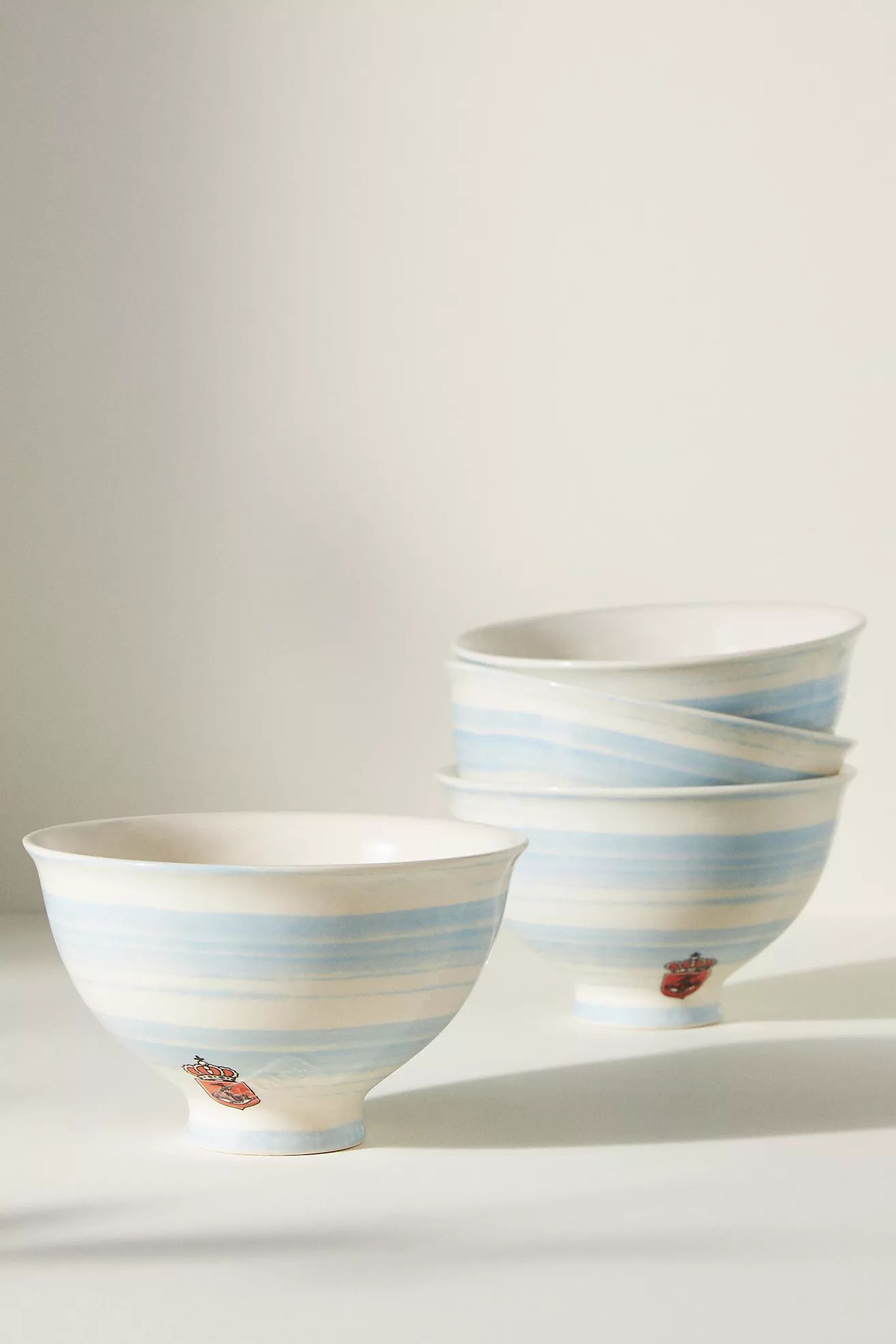 From The Deep Cups & Saucers, Set of 4 | Anthropologie (US)