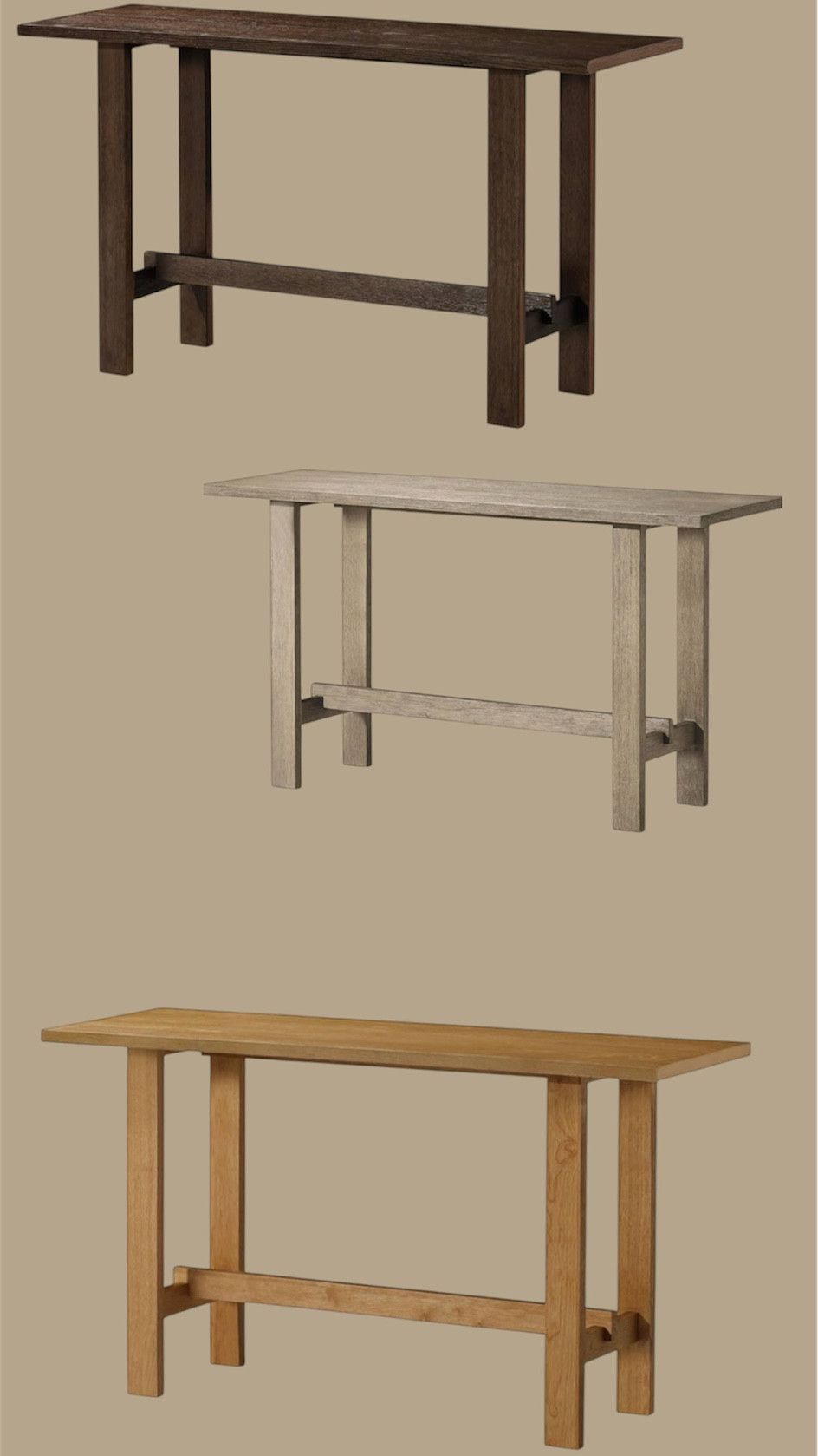 Affordable Rustic console table 

#LTKHome #LTKSaleAlert