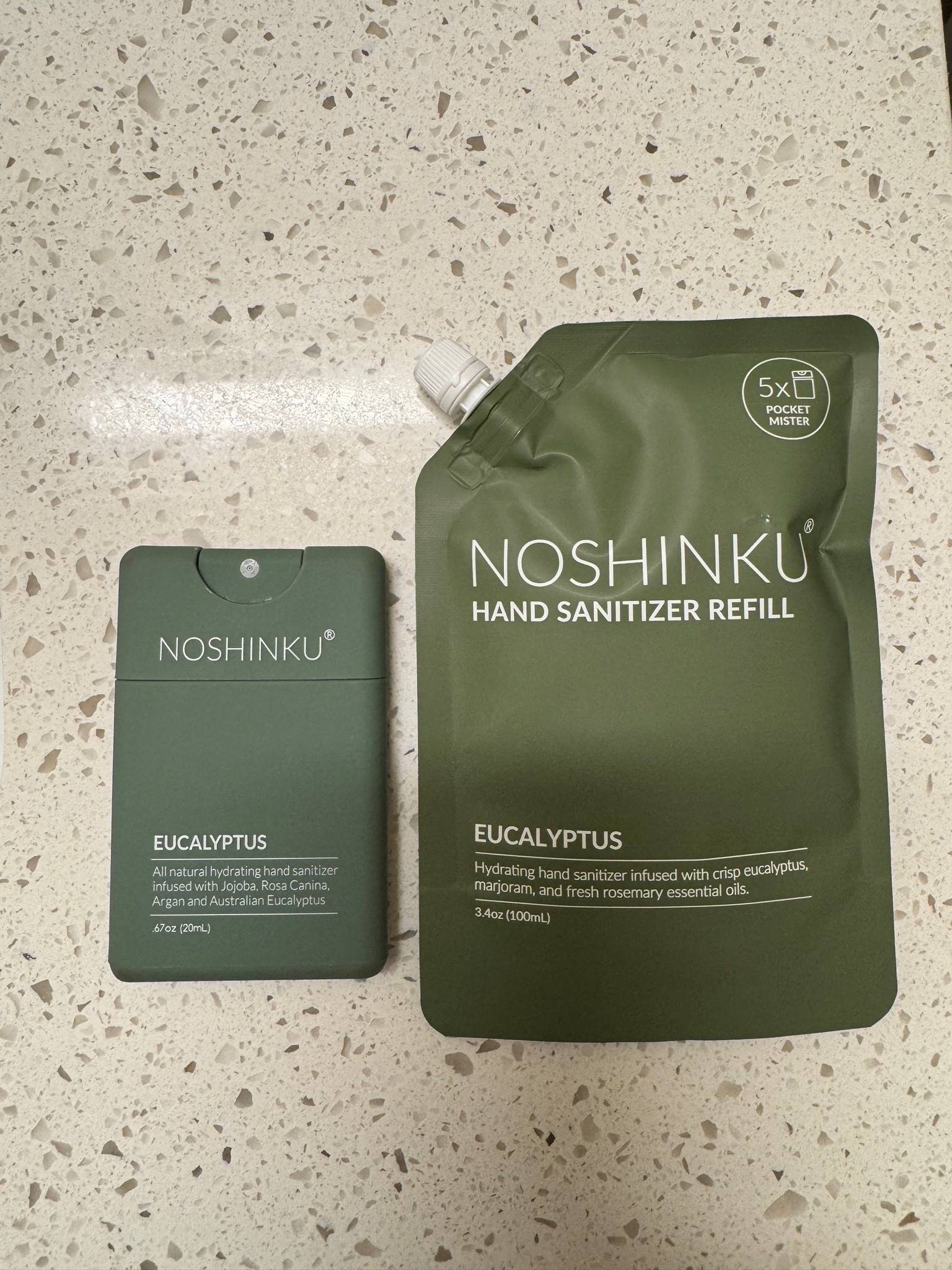 It was time for a refill of my gentle on the skin, pleasant smelling spray eucylptus hand sanitizer.

#LTKselfcare