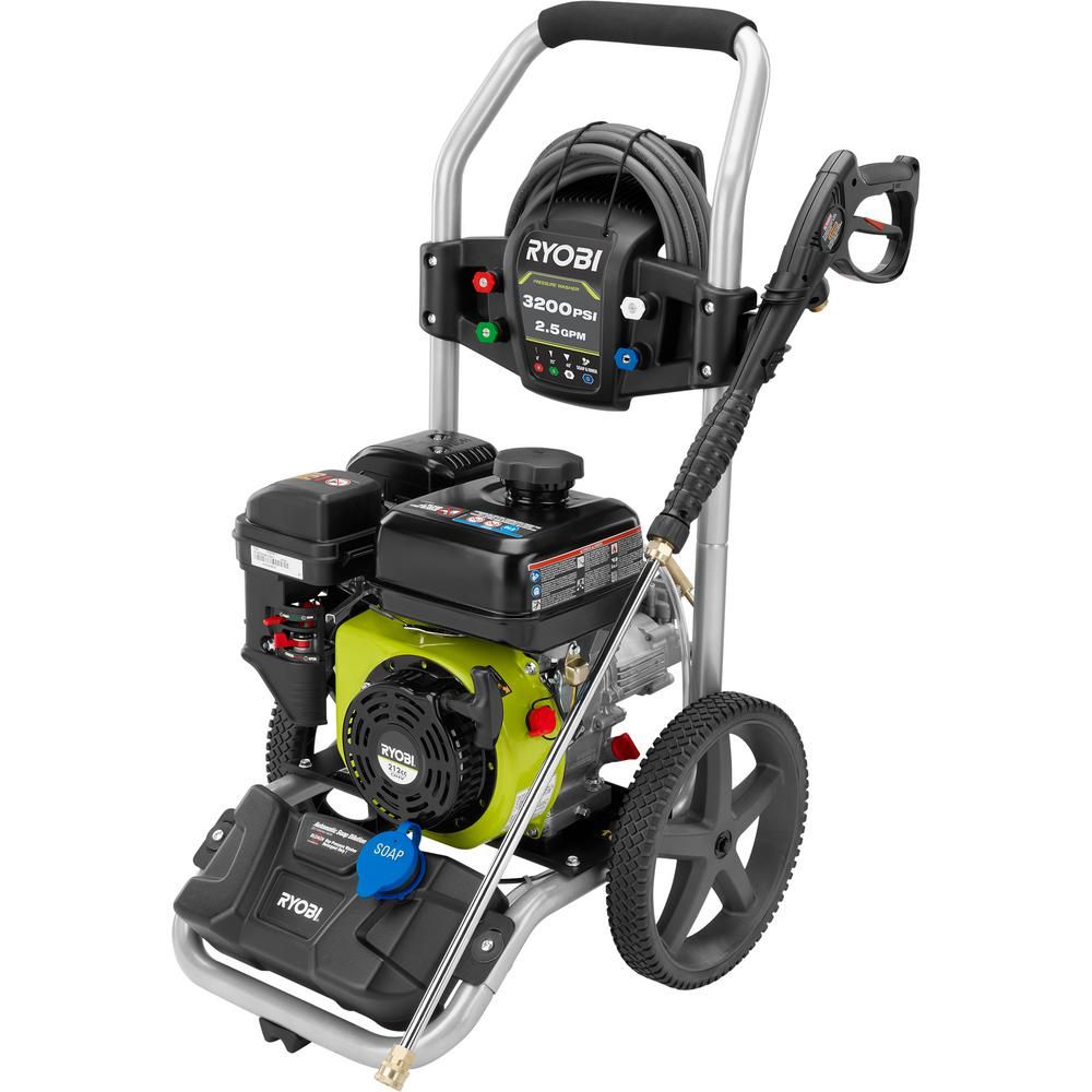3,200 PSI 2.5 GPM 212 cc Gas Pressure Washer | The Home Depot