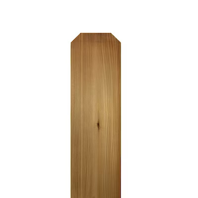 5/8-in x 5-1/2-in x 6-ft Cedar Dog Ear Fence Picket | Lowe's