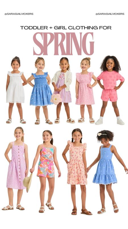 I have rounded up some of fave dresses for toddler and girls! Loving the blues and pinks this season. 

Spring Clothing 
Toddler Outfits
Target 

#LTKfamily #LTKstyletip #LTKkids