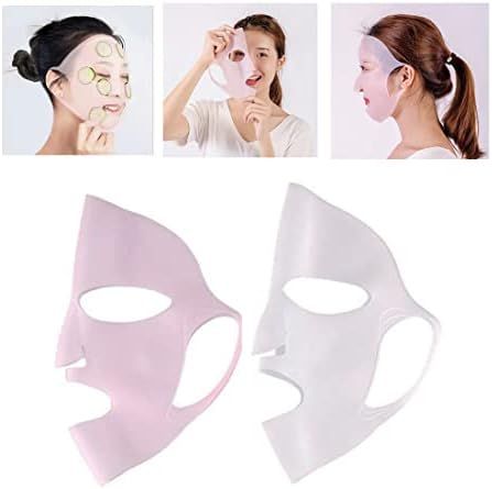 Silicone Ear-Hook Facial Mask Cover Reusable,Prevent Evaporation Face Skin Care for Facial Treatment | Amazon (CA)