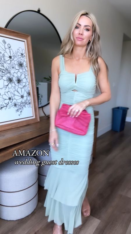 Wedding guest dress haul from Amazon!
Loving these styles and they all come in other color options 
Wearing small in all 
Amazon fashion 

#LTKVideo #LTKsalealert #LTKfindsunder50