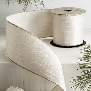 Metallic Jacquard Ribbon | Frontgate
