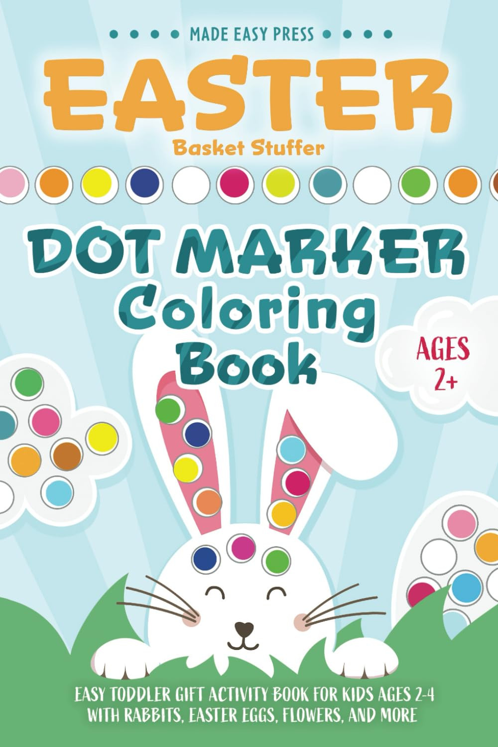 Easter Basket Stuffers Dot Marker Coloring Book: Easy Toddler Gift Activity Book for Kids Ages 2-... | Amazon (US)