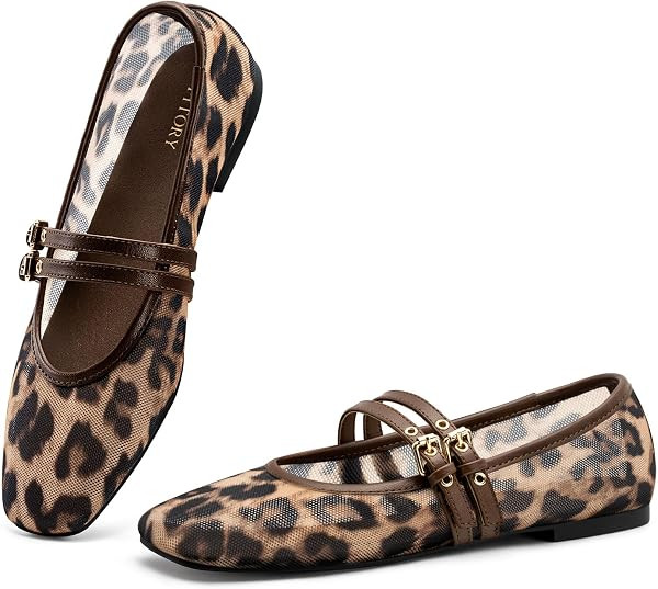 FITORY Mary Jane Shoes Women, Dress Ballet Flats Work Business Casual | Amazon (US)