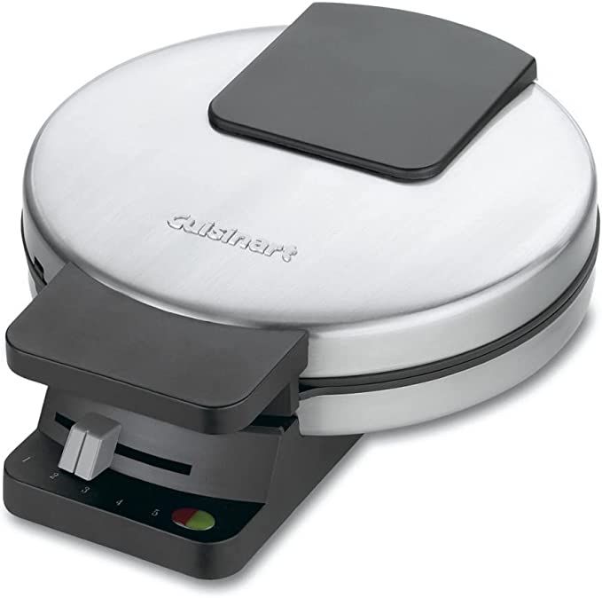 Cuisinart Classic Waffle Maker, Round, Silver | Amazon (US)