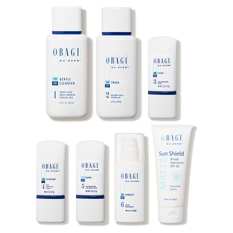 Obagi Nu-Derm Fx System - Normal to Dry (8 piece) | Dermstore