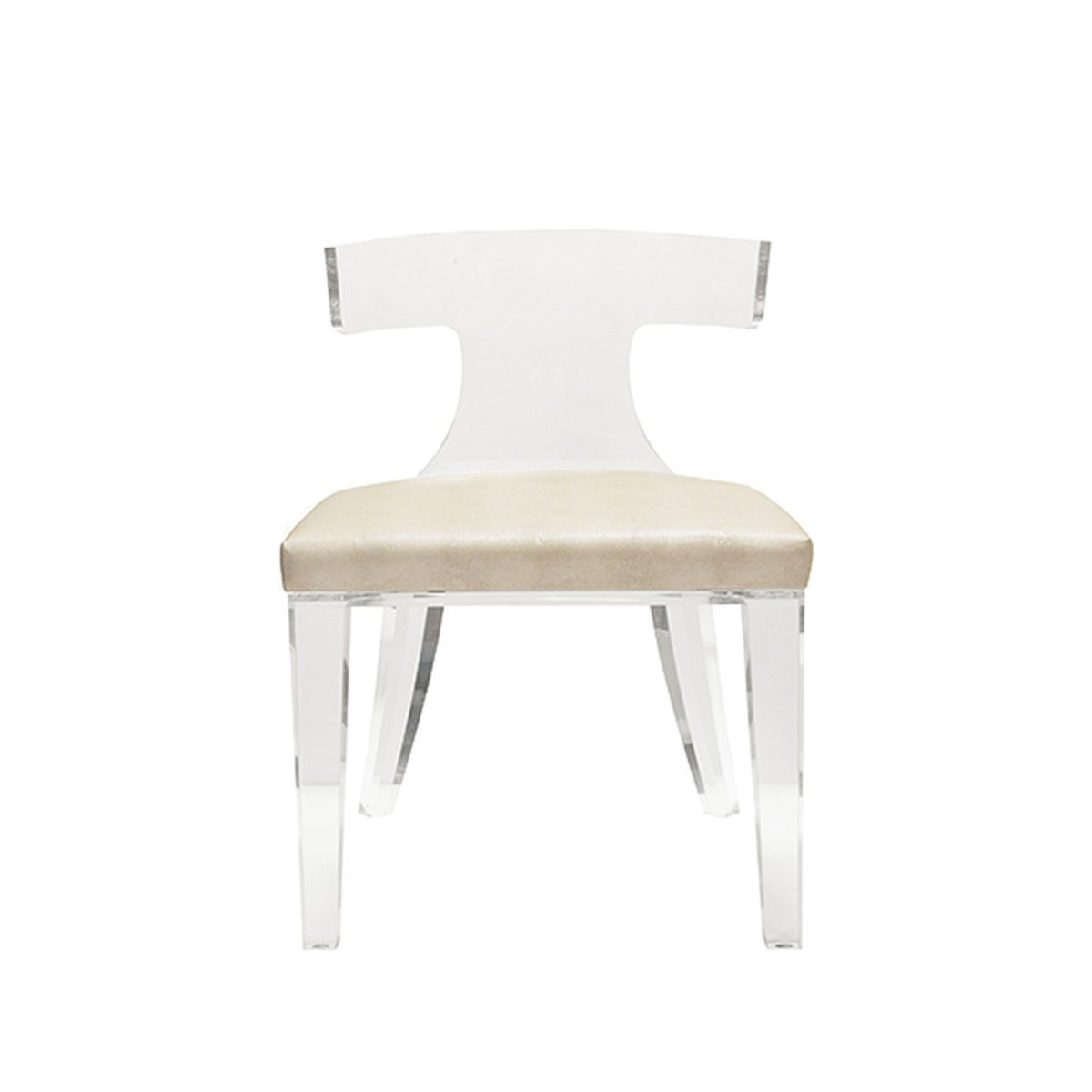 Duke Acrylic Klismos Chair | France and Son