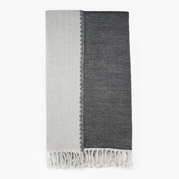 100% Merino Wool Collection Reversible Throws | Bed Bath & Beyond