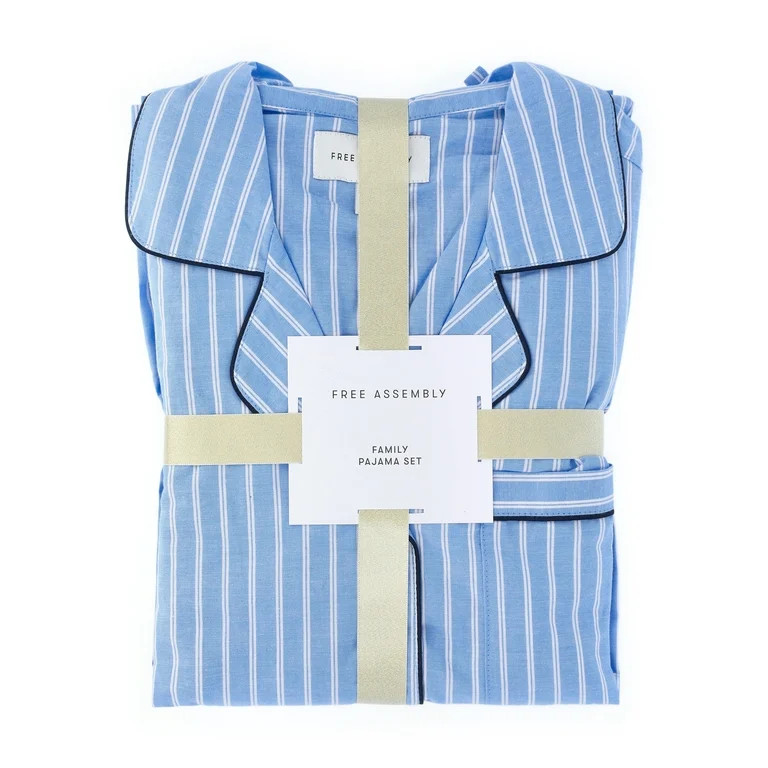 Free Assembly Matching Family Pajamas Dog or Cat Notch Collar Cotton PJ Shirt, Sizes XS-XXL | Walmart (US)