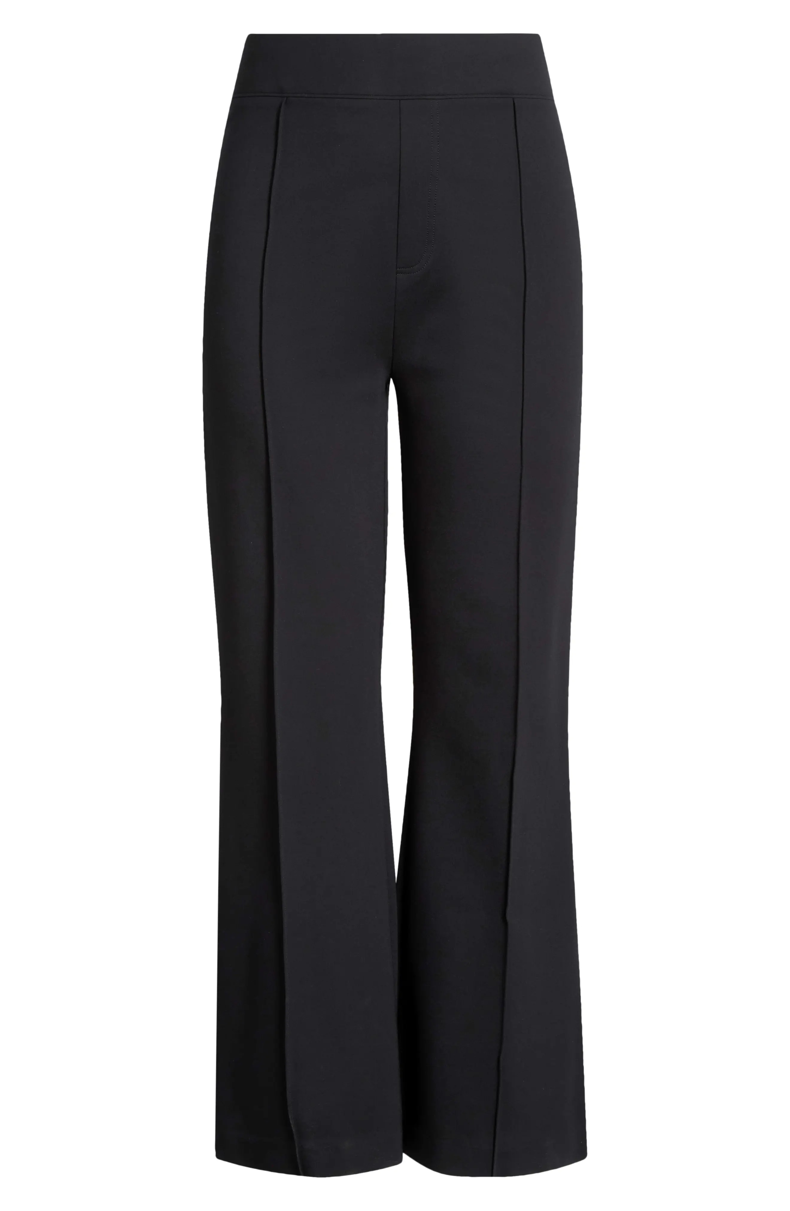 High Waist Flare Leg Stretch Ponte Pants (Women) | Nordstrom | Nordstrom