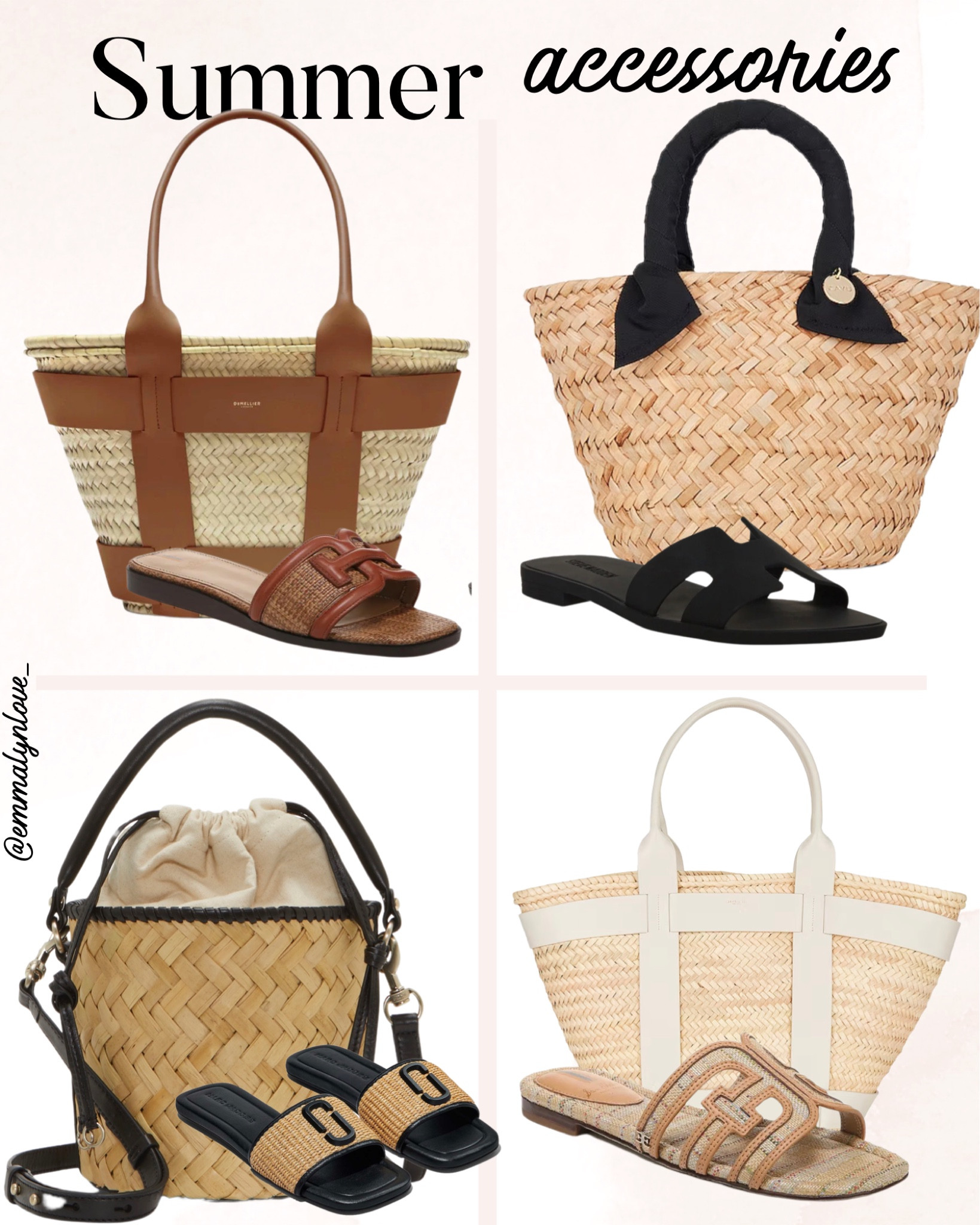 Summer must-have accessories for vacation. Summer wardrobe staples, summer essentials, vacation shoes, comfortable shoes, a straw bag, and summer bag. 

#LTKstyletip #LTKFind #LTKSeasonal