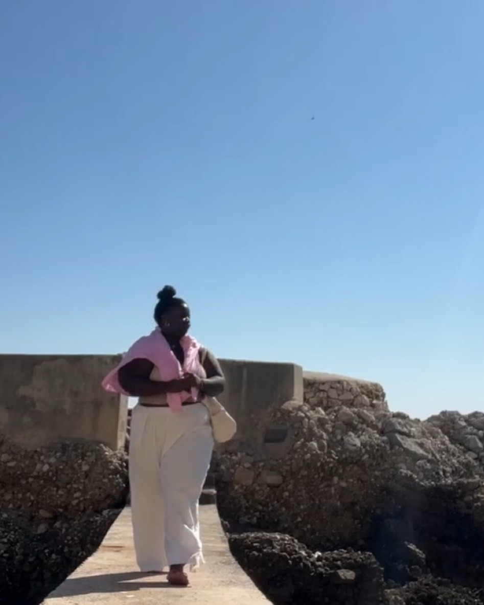 Pants are The Lullaby Club and Swimsuit is Youswim! Highly recommend shipping from their site but I’ve linked similar!