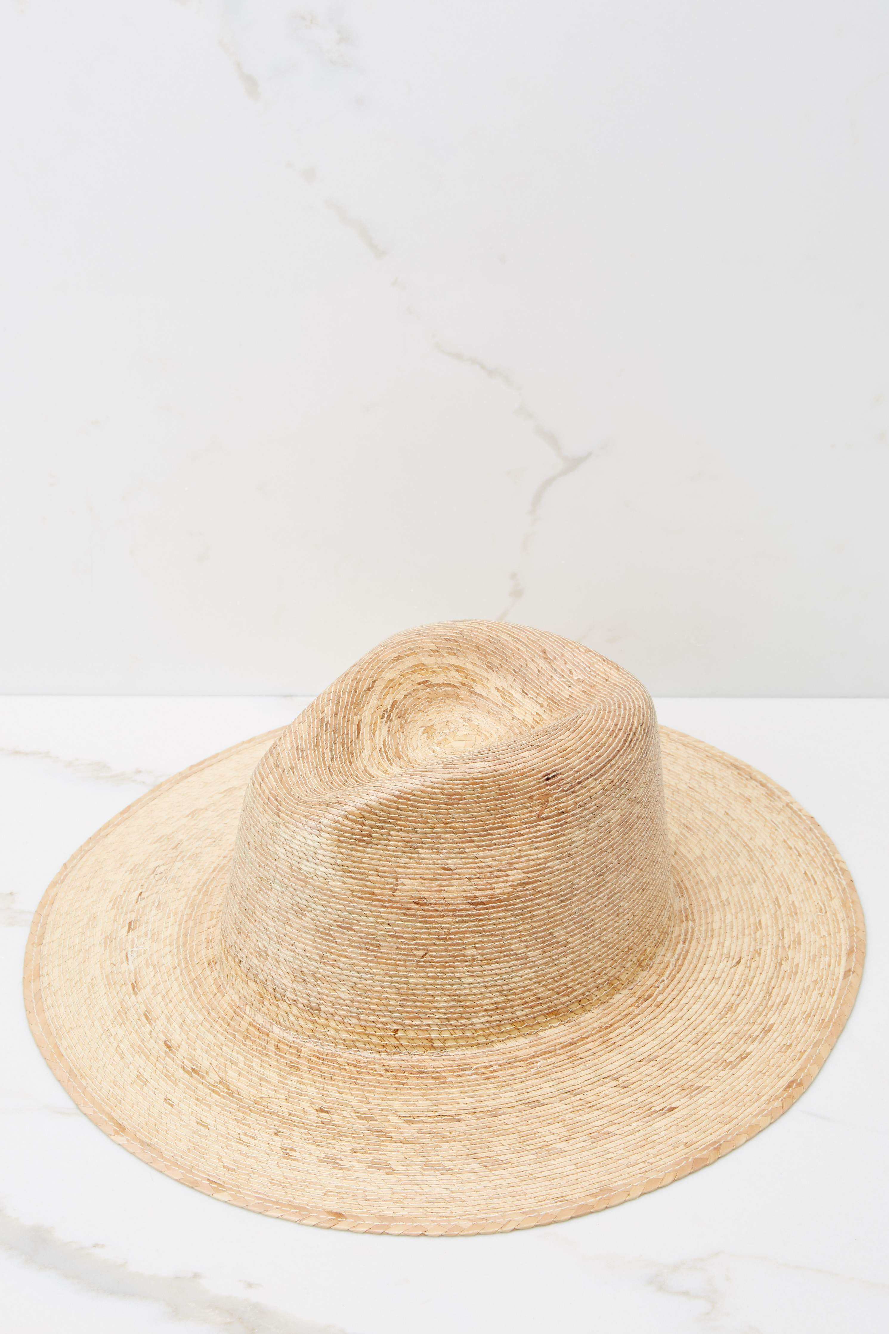 Palma Natural Fedora | Red Dress 