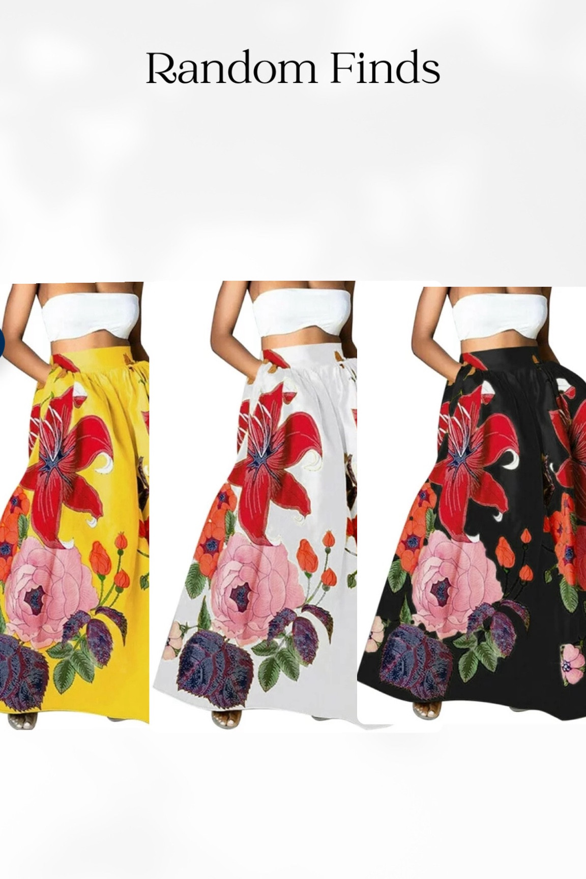 Maxi skirt
With elastic back TTS

#LTKFindsUnder50 #LTKSeasonal #LTKSummerSales