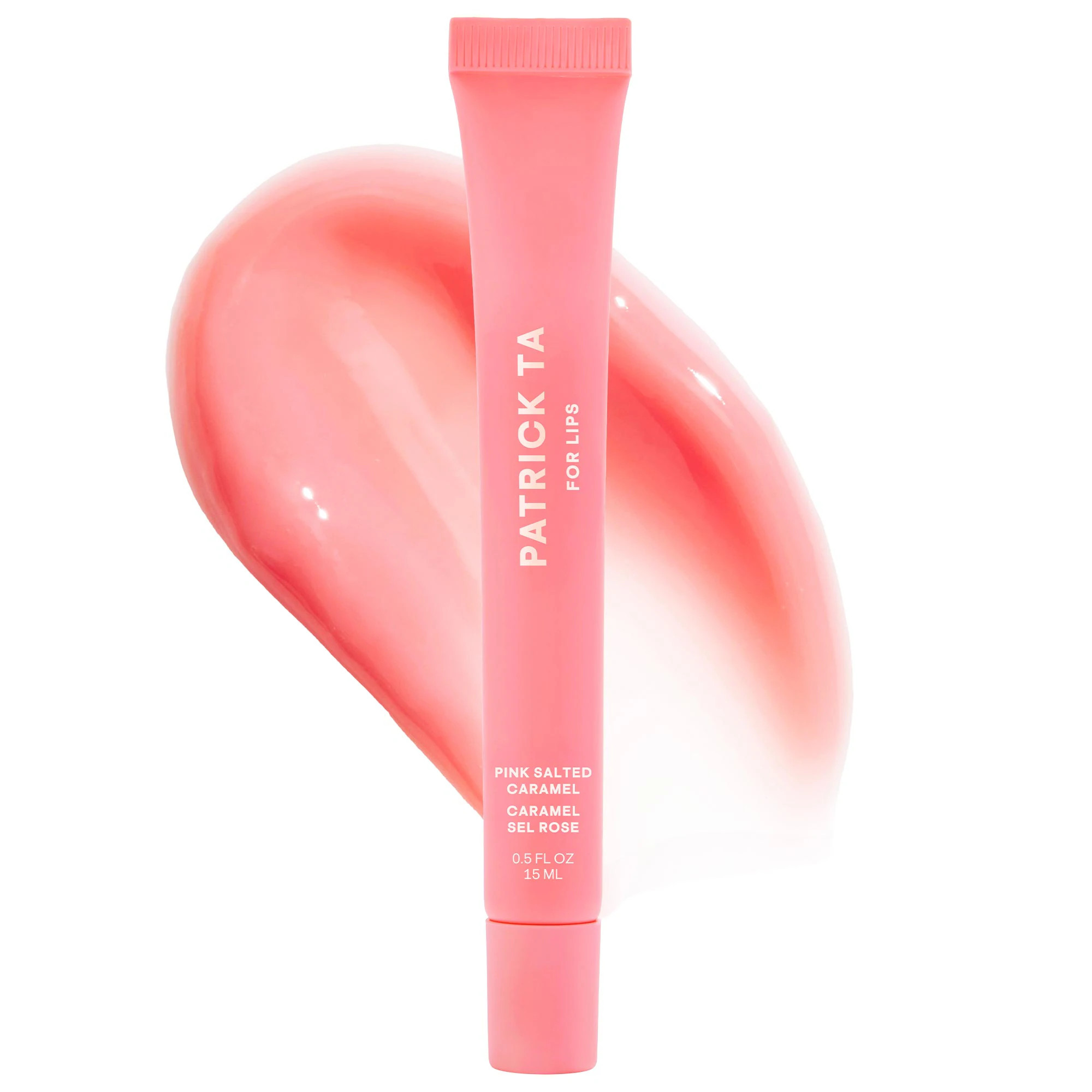 PATRICK TA Major Moisture Smoothing and Hydrating Tinted Lip Balm with Vitamin E Pink Salted Caramel 0.5 oz/15 g | Sephora (US)