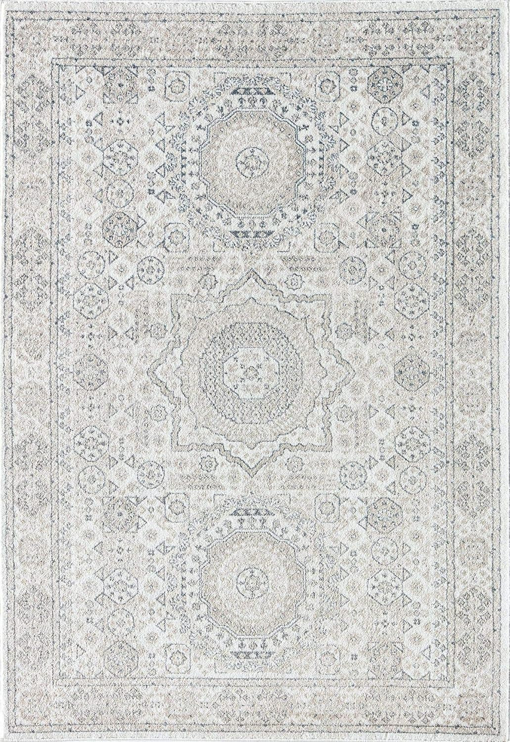 Rugs America HY60L Area Rug, 8'0"X10'0", Balboa Mist | Amazon (US)