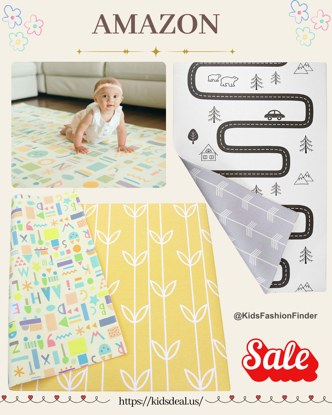 🧸✨ Baby Care Play Mat — Nursery Essential!

One-piece, reversible + rollable design = super convenient 🙌
Soft, cushioned & waterproof — perfect for everyday play 💦

Feels like a cozy “rug” but made for babies 💛
High-quality + built to last!

#BabyPlayMat #NurseryMustHaves #TummyTime #BabyEssentials #MomFinds #WaterproofMat #ToddlerLife #SafePlay #AmazonFinds #ModernNursery  

 

#LTKmomlife #LTKHome #LTKBaby