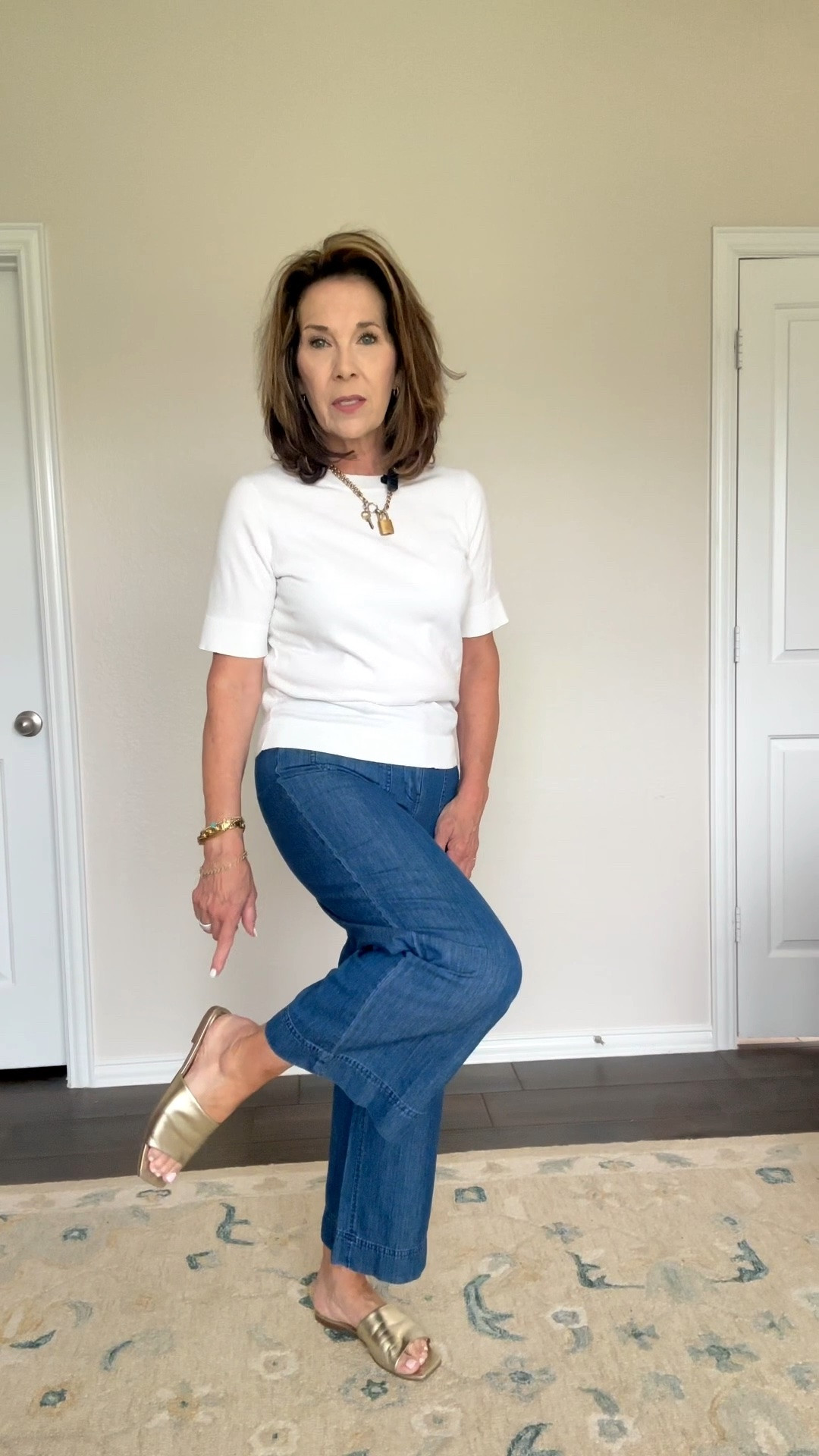 I am loving these summer slide sandals.

They are so comfortable, I am planning to order another pair.

I bought the metallic gold, but they come in 4 other colors. 

So perfect with pants, shorts or a casual summer dress. 

Anthropologie • summer sandals

#LTKootd #LTKOver40 #LTKWorkwear