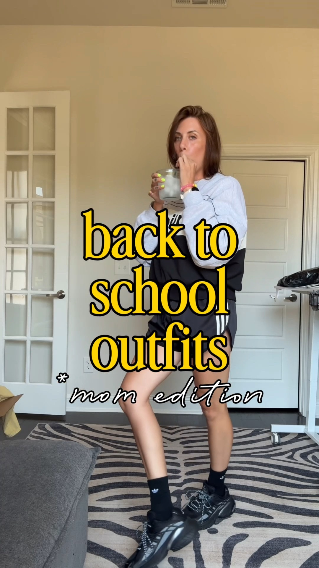 Nobody does comfy, casual, cool back-to-school (mom) fits like adidas. NOBODY.

Size info:
Sweatshirt- Large
Shorts- Medium
Sneakers 9.5

@adidas  #createdwithadidas #adidaspartner

#LTKootd #LTKmomlife #LTKmorningroutine