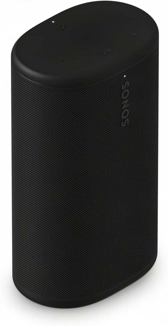 Sonos Play - Portable Bluetooth Speaker with WiFi, Alexa, 24-Hour Battery Life, Charging Base - B... | Amazon (US)