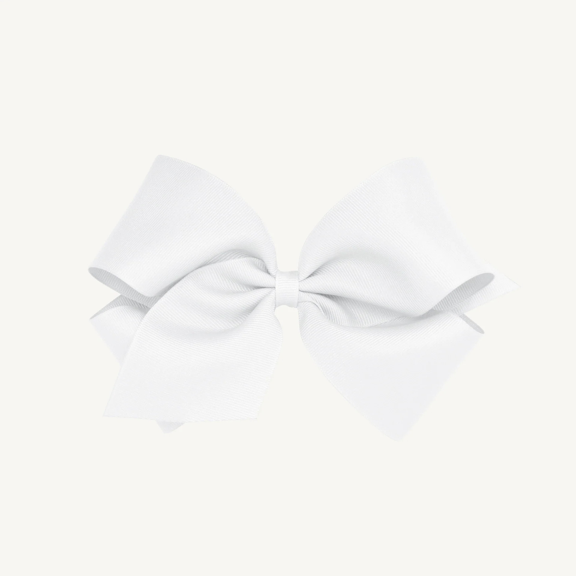 Wee Ones Hair Bow - Worth Avenue White | The Beaufort Bonnet Company