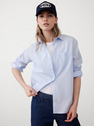 Classic Poplin Shirt | Banana Republic Factory