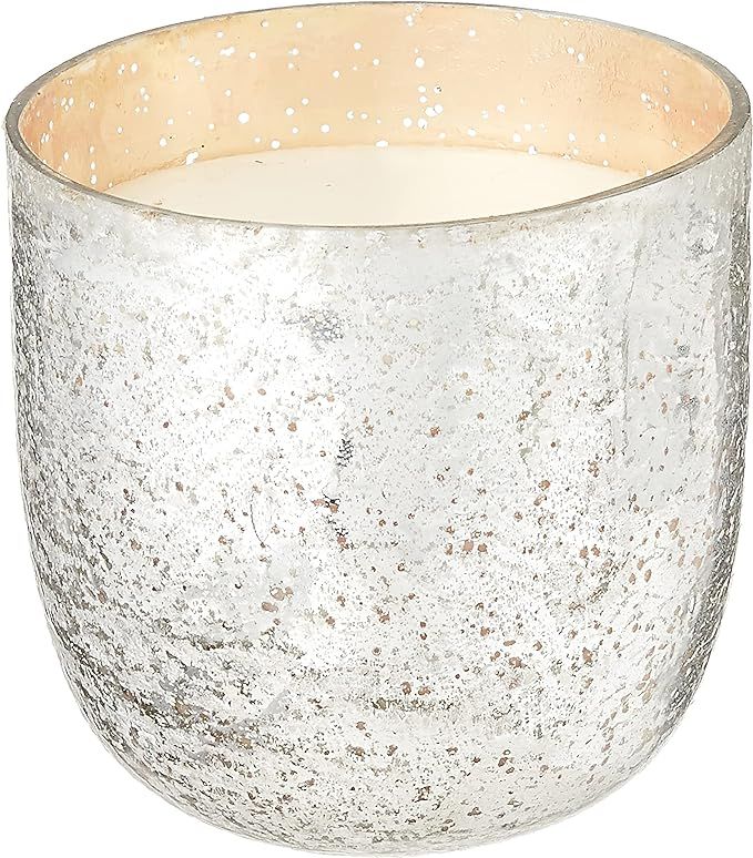 Amazon.com: Illume Noble Holiday Collection Balsam & Cedar Luxe Box Sanded Mercury Glass Candle, ... | Amazon (US)