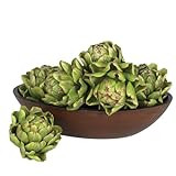 Nearly Natural 4686 Artichoke Artificial Flower, 5-Inch, Green, Set of 6,5x5x5 | Amazon (US)