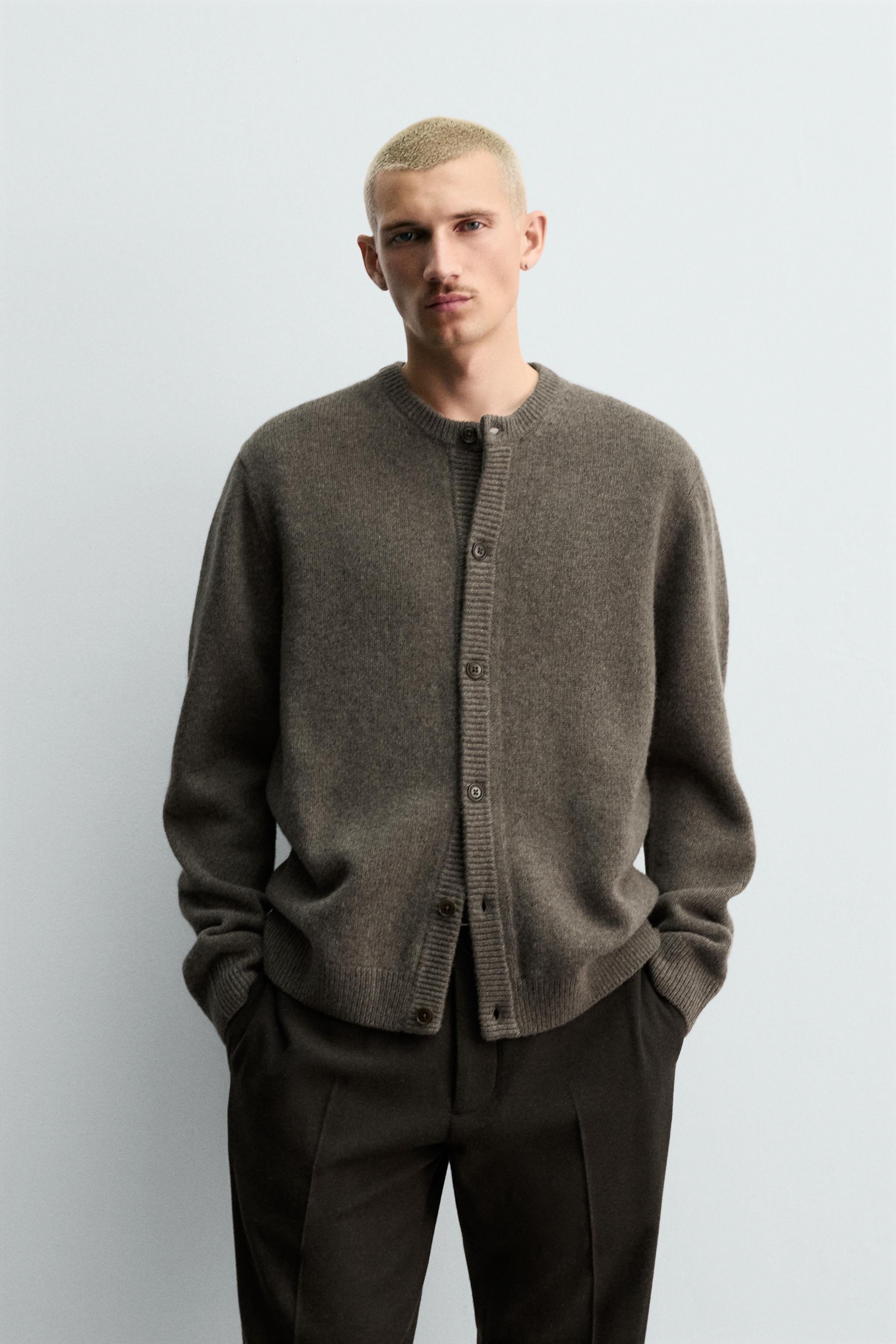 100% WOOL CARDIGAN | Zara US