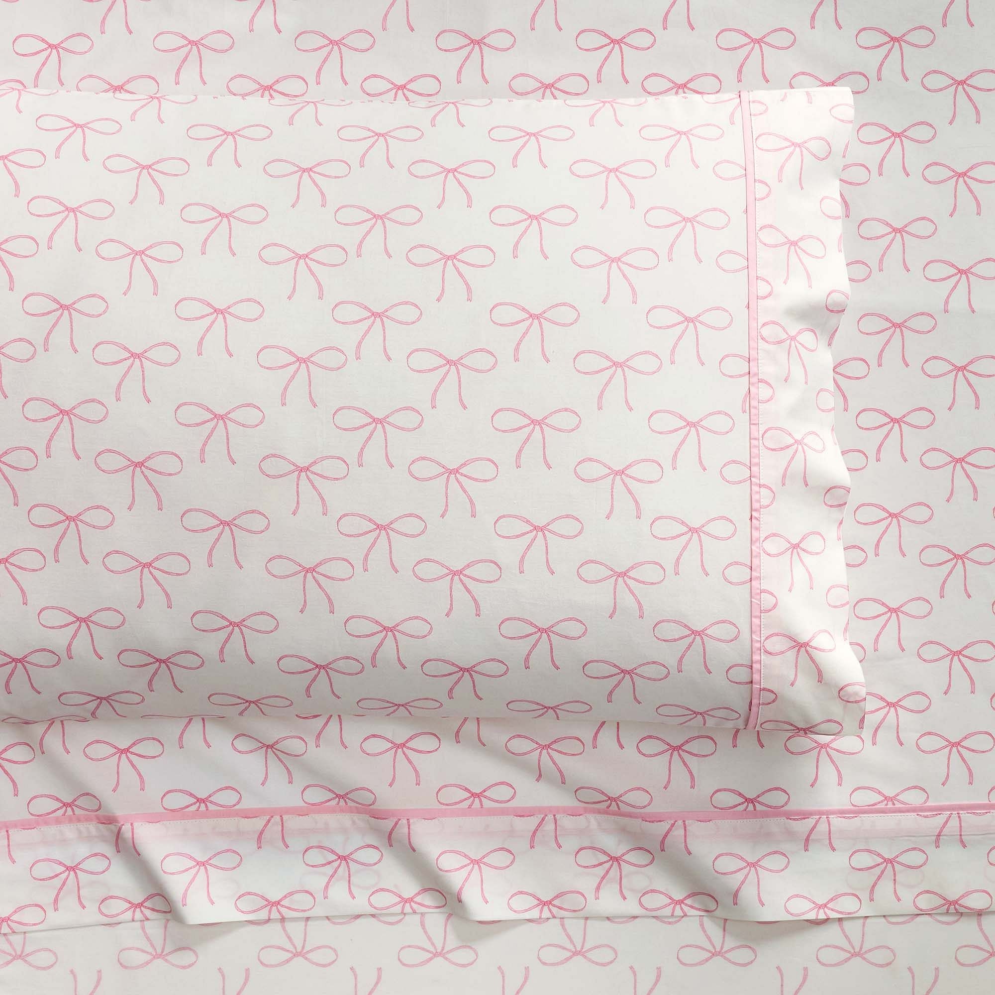 Bows Organic Sheet Set | Pottery Barn Teen