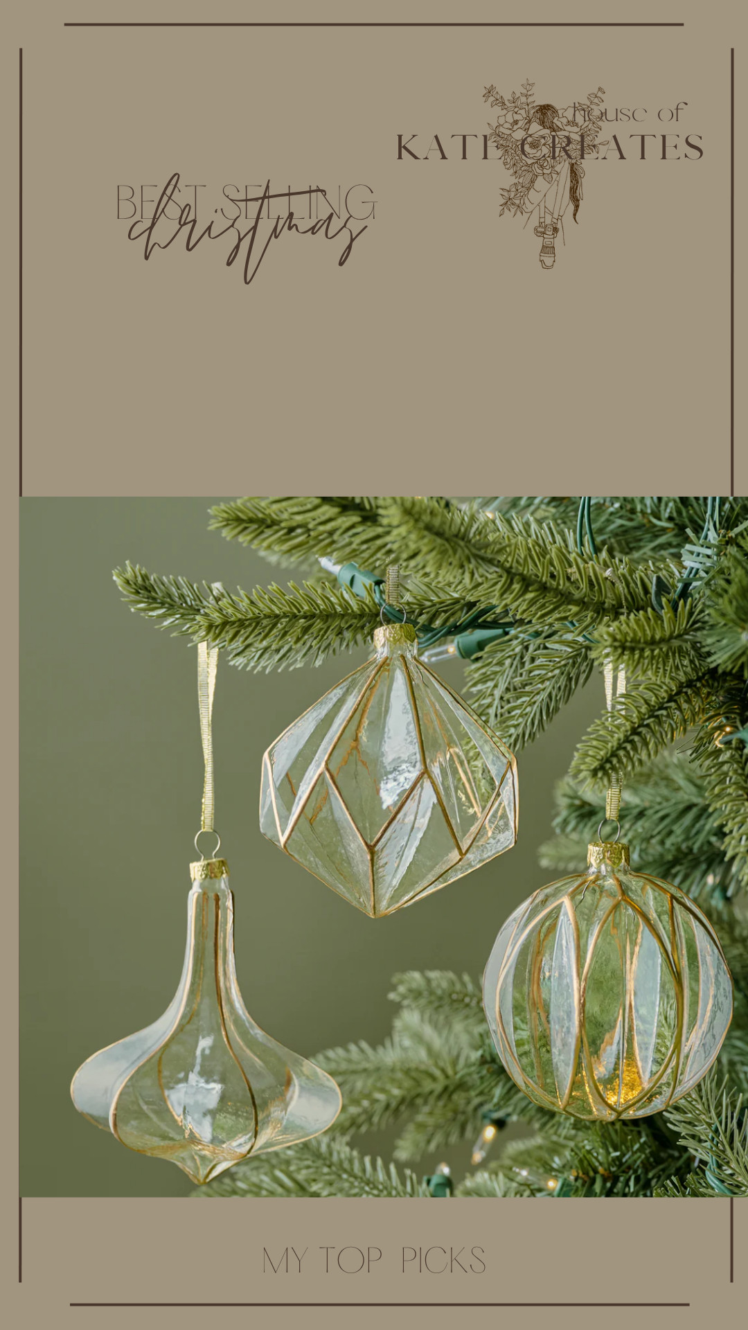 dead over this pack of 6 glass ornament set. these are so stunning!!!!! 

 #LTKHoliday #LTKSeasonal #LTKHome