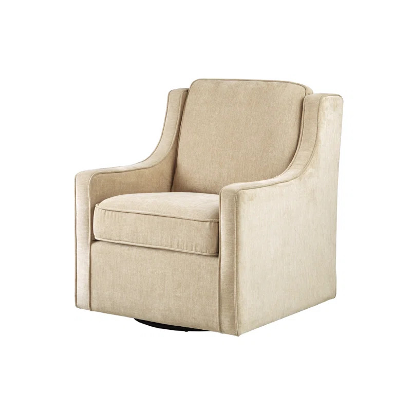 Brooksville Upholstered Swivel Armchair | Wayfair North America