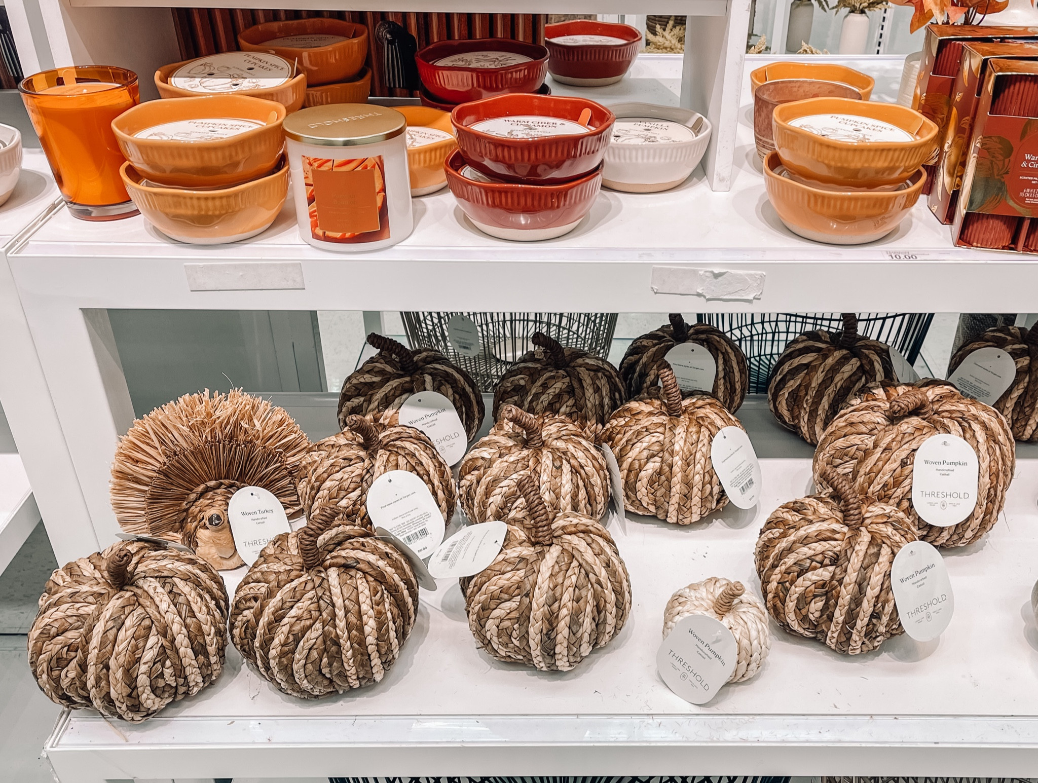 The cutest woven turkeys and pumpkins 
Fall decor 
Thanksgiving decor 
Fall candles
Target fall home decor 
Target home decor




#LTKSaleAlert #LTKFindsUnder50 #LTKHome