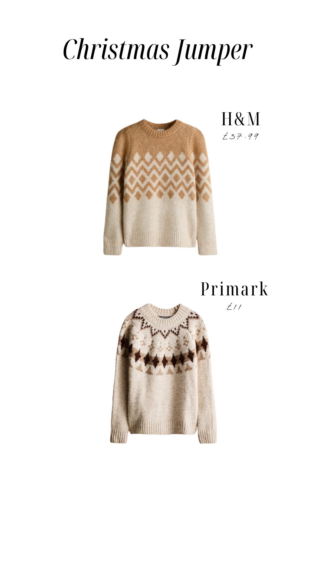 Christmas Jumpers 

#LTKstyletip #LTKuk #LTKfestive