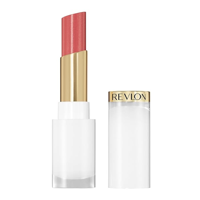 REVLON Super Lustrous Glass Shine Balm, Sheer Glossy Tinted Lip Balm, Hydrating Formula with Hyal... | Amazon (US)