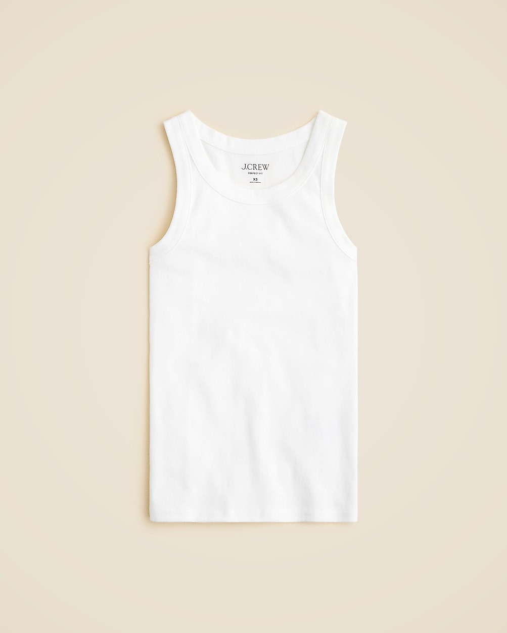 New perfect-fit high-neck tank top | J. Crew US