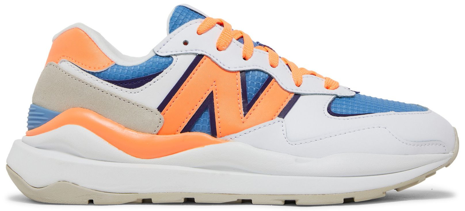 Wmns 57/40 'White Orange Stellar Blue' | GOAT