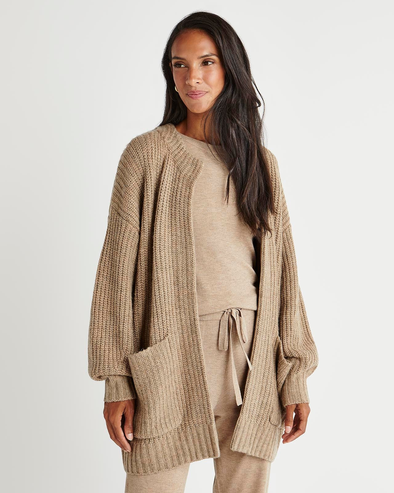 Splendid x Cella Jane Cashblend Open-Front Cardigan | Splendid