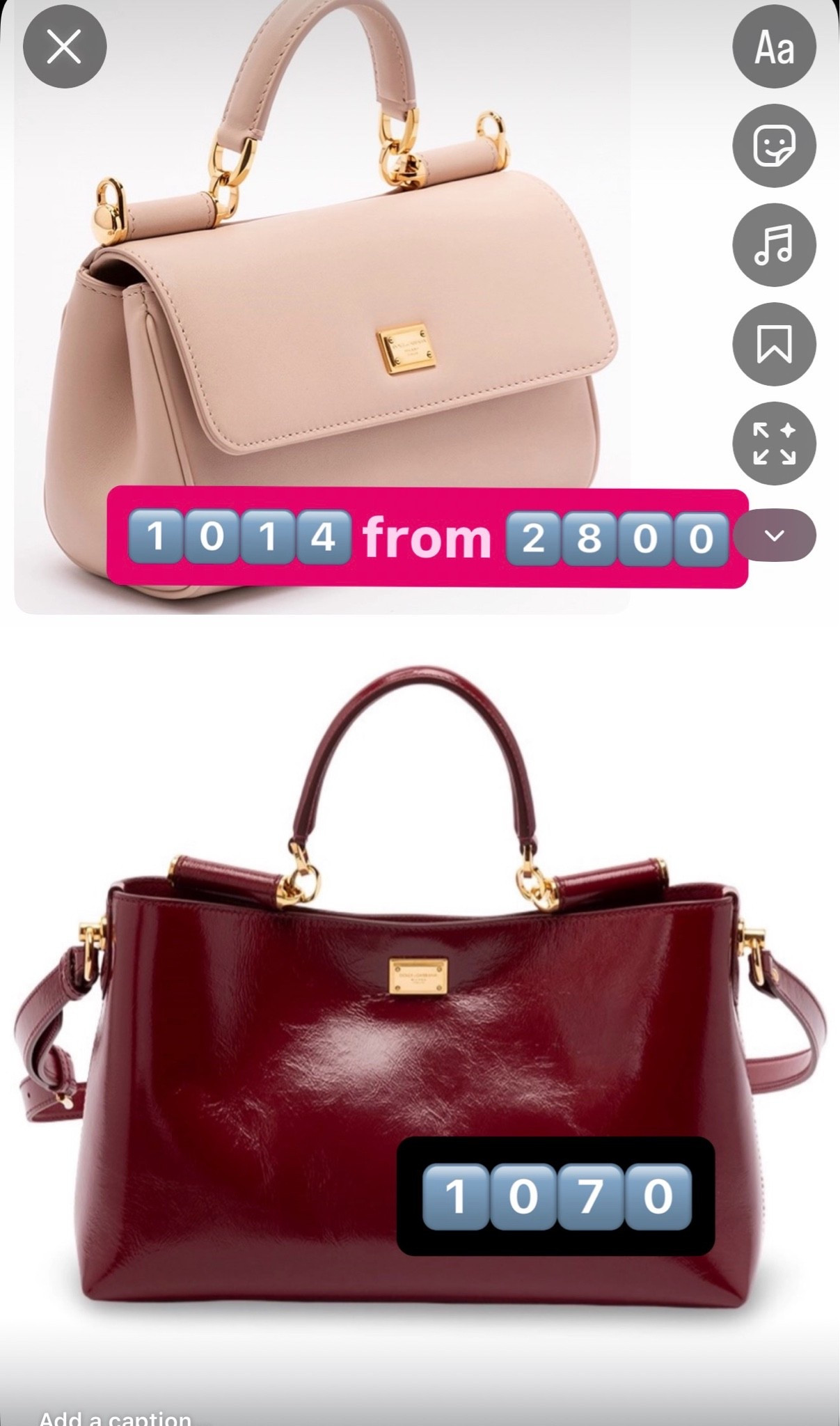 Dolce and Gabbana bags sale

#LTKSaleAlert #LTKootd #LTKSeasonal
