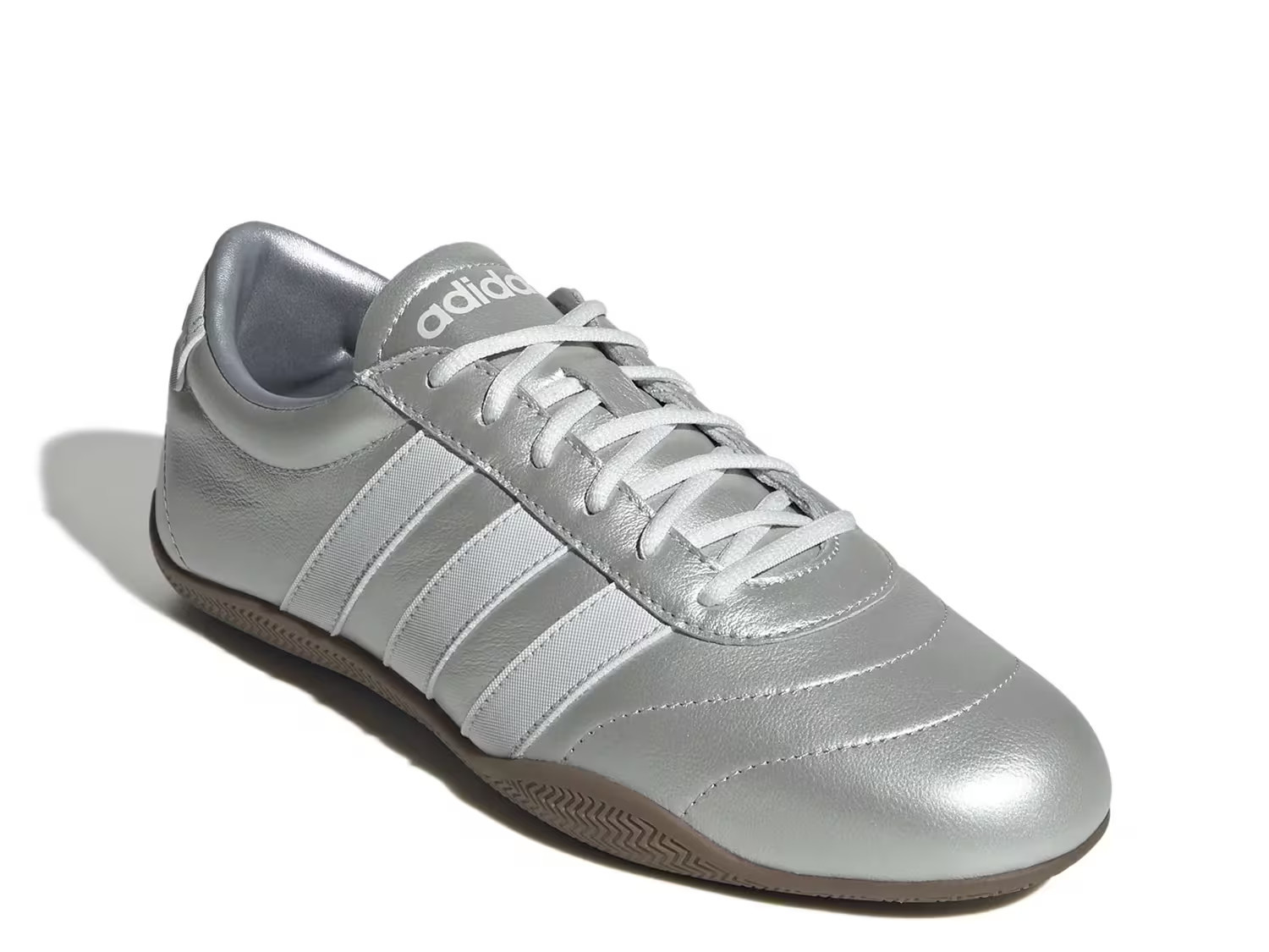adidas Grand Court Lo Sneaker | Women's | Silver Metallic | Size 8.5 | Sneakers | DSW