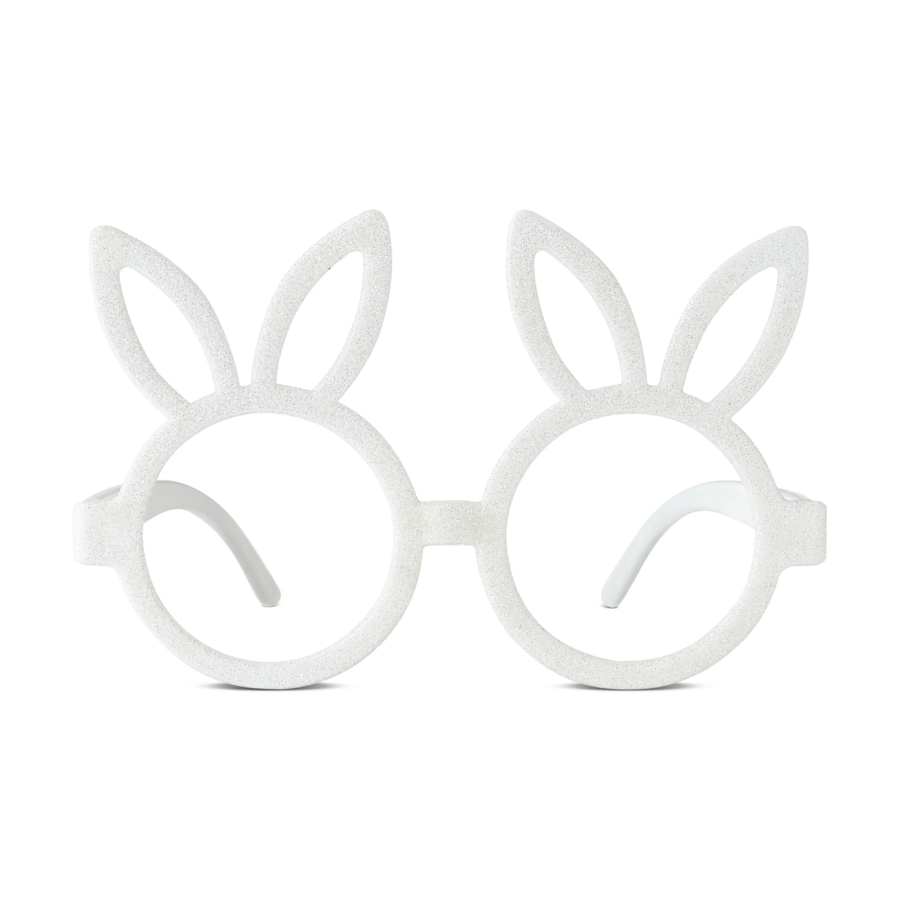 Glitter Bunny Costume Glasses, White, Easter by Way To Celebrate | Walmart (US)