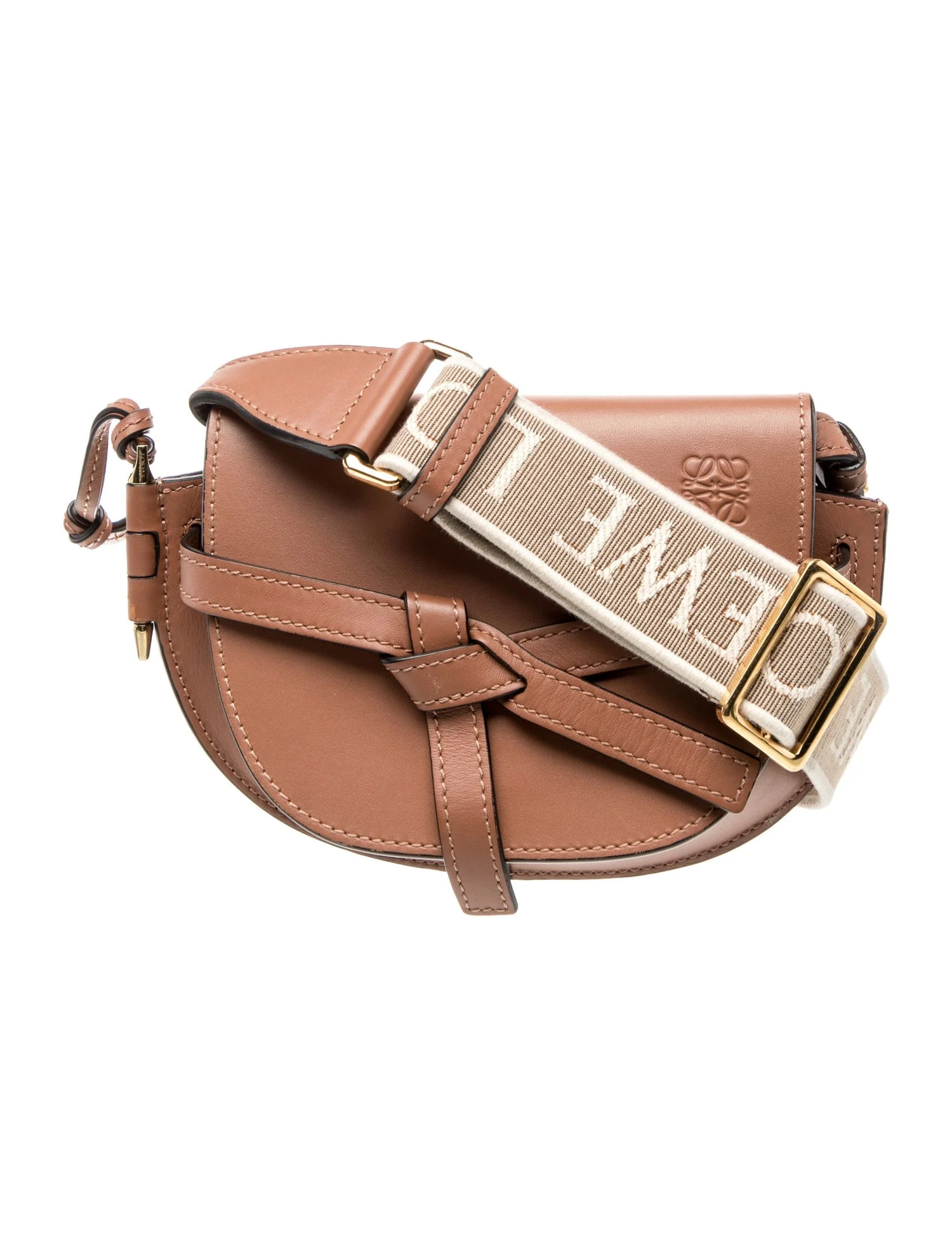 Loewe Signature Gate Small - Brown Crossbody Bags, Handbags - LOW102402 | The RealReal | The RealReal