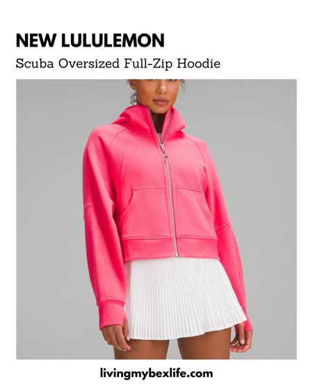 New lululemon Oversized Full Zip Hoodie in Glaze Pink

Lululemon sweatshirt, lululemon pink, lulu scuba, sweater, spring outfit, athleisure, casual, sweatsuit, matching set, tennis outfit, guest, gym outfit 

#LTKstyletip #LTKfitness #LTKU