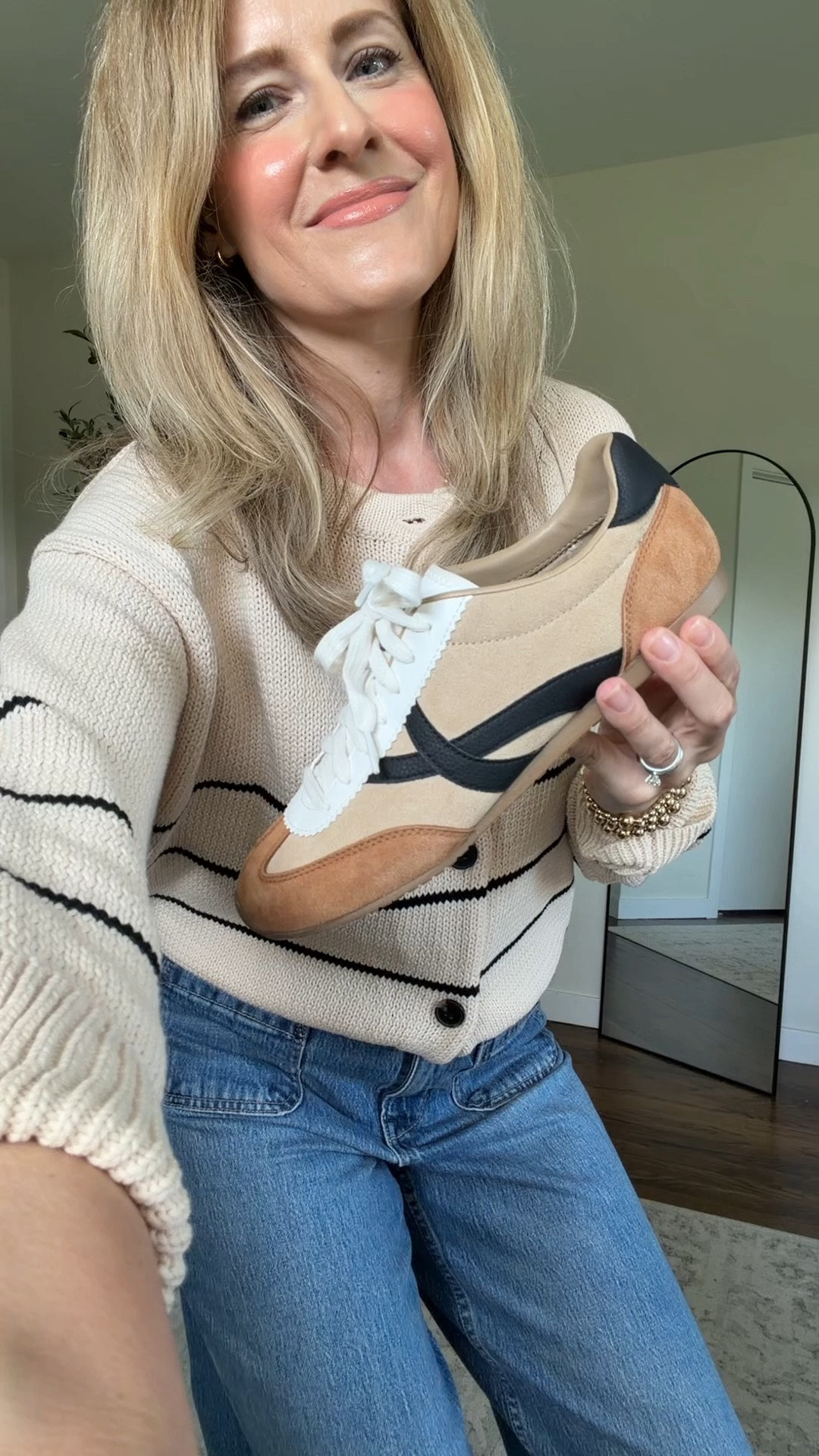 Walmart did a great job with these new sneakers! The colors will go with everything for fall. Fit is true to size. #walmartfashion #walmartfinds

#LTKOver40