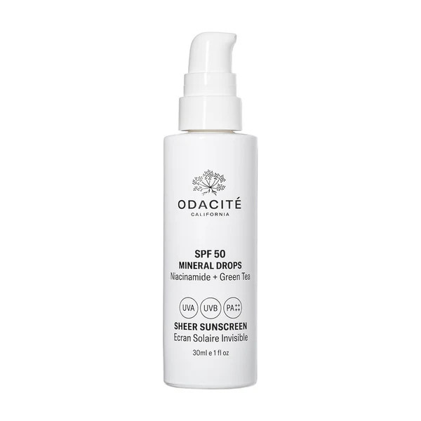 Sheer Sunscreen Mineral Drops SPF 50 – Odacité | Bluemercury, Inc.