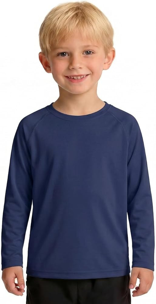 6M-6T Boys Toddler Long Sleeve Rash Guard UPF 50+ Sun Shirt Kids UV Protection Swim Shirt Relaxed... | Amazon (US)
