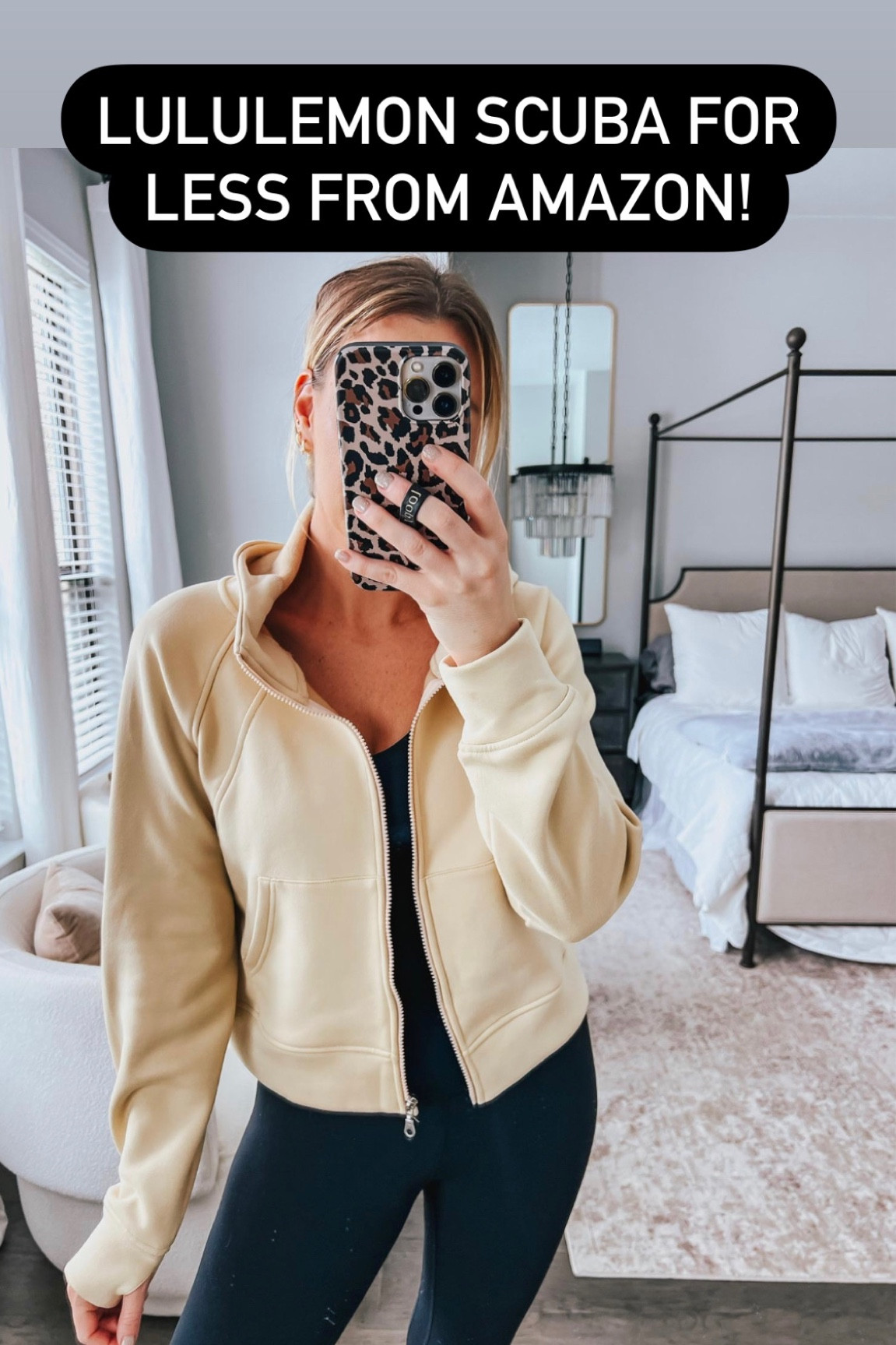 Lululemon full-zip scuba for less! #founditonamazon 

Lee Anne Benjamin 🤍

#LTKunder50 #LTKsalealert #LTKstyletip